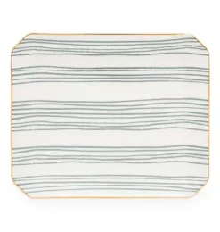 Janie and Jack Desk Accessories-Slate Stripe Trinket Tray multi