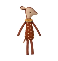 Janie and Jack Stuffed Animals-Sleepy Wakey Bambi, Medium brown