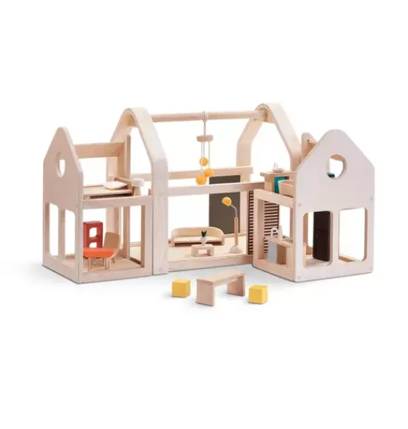 Janie and Jack Development Toys|Dolls-Slide N Go Dollhouse multi