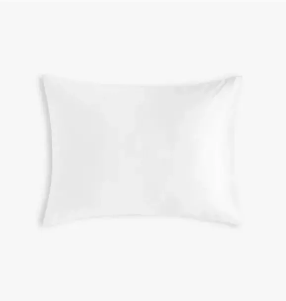 Janie and Jack Bedding Basics-Solid Standard Pillowcase - white