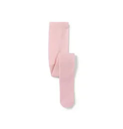Janie and Jack Socks & Tights-Sparkle Tight pale pink