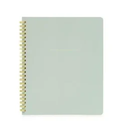 Janie and Jack Desk Accessories-Spiral Notebook, Office Green multi