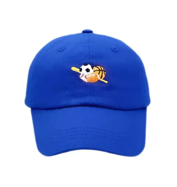 Janie and Jack Kids Accessories-Sport Baseball Hat blue