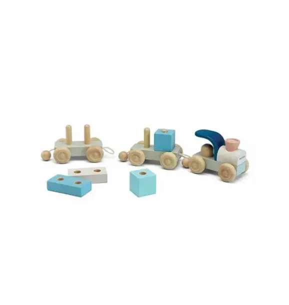 Janie and Jack Vehicles-STACKING TRAIN TRIO-ORCHARD COLLECTION multi