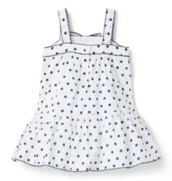 Janie and Jack Dresses-Star Dropwaist Dress white star