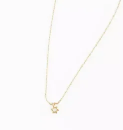 Janie and Jack Kids Accessories|Jewelry-Star Of David Pendant Necklace gold