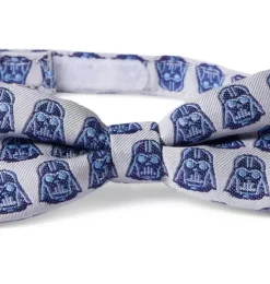 Janie and Jack Ties-STAR WARS Darth Vader Bowtie grey darth vader