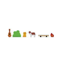 Janie and Jack Development Toys-Storytelling Dice multi