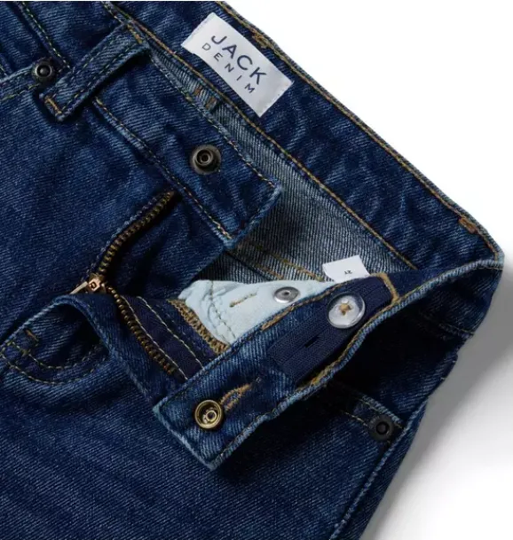 Janie and Jack Pants-Straight Jean in kingsley wash