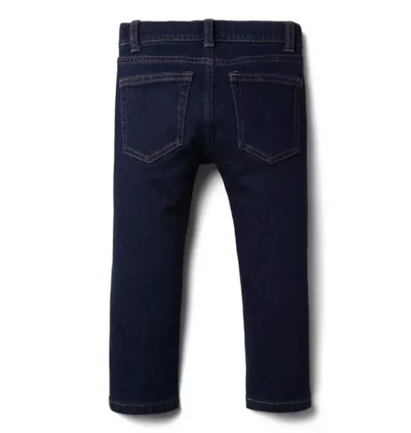 Janie and Jack Pants-Straight Jean In rinse wash