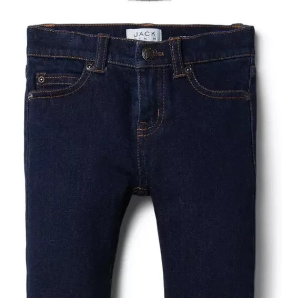 Janie and Jack Pants-Straight Jean In rinse wash