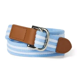 Janie and Jack Belts & Suspenders-Striped Belt connor navy stripe