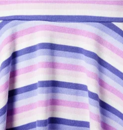 Janie and Jack Dresses-Striped Ribbed Dress lilac stripe