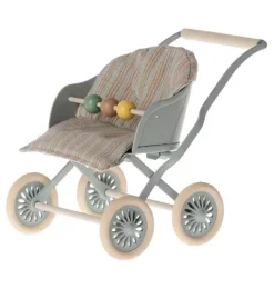 Janie and Jack Dolls-Stroller, Baby Mice - mint