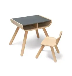 Janie and Jack Playroom-Table & Chair - Black multi