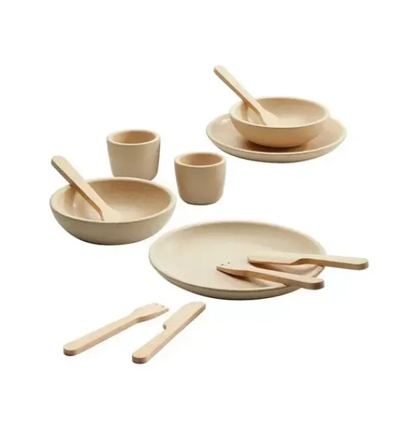 Janie and Jack Imaginary Play-Tableware Set multi