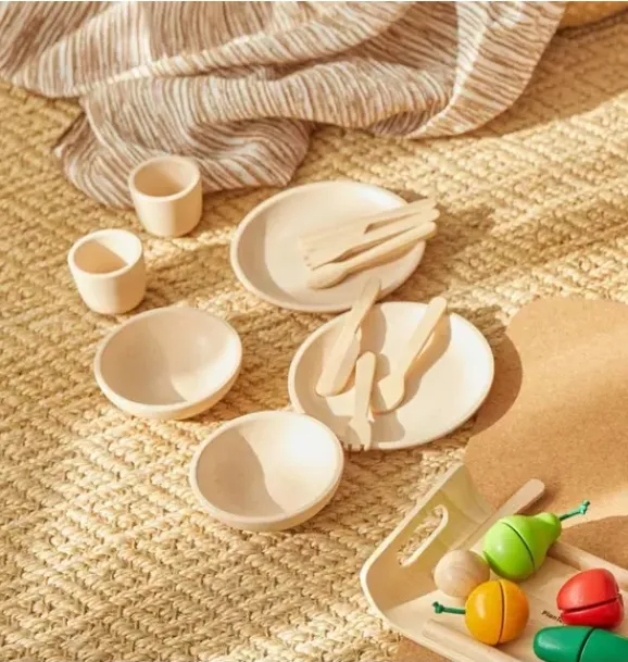 Janie and Jack Imaginary Play-Tableware Set multi
