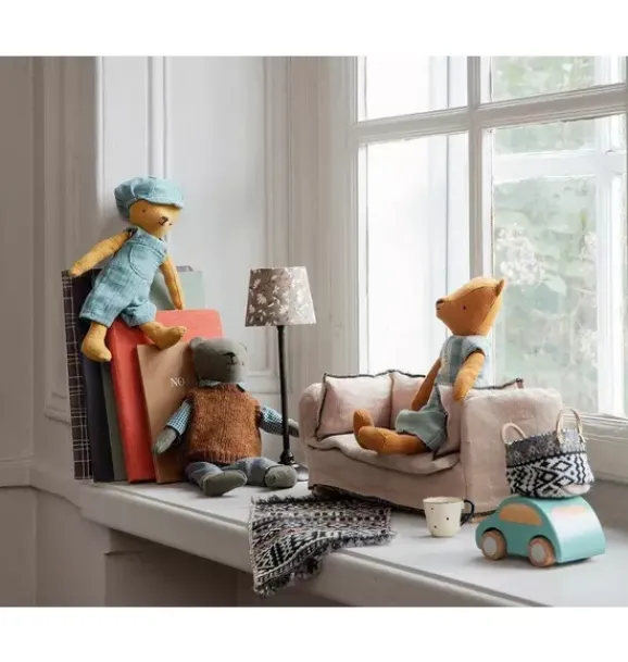 Janie and Jack Stuffed Animals-Teddy Junior multi