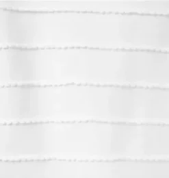 Janie and Jack Sleeveless Tops-Textured Stripe Ruffle Sleeve Top white