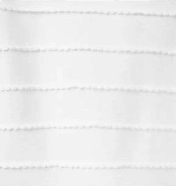 Janie and Jack Sleeveless Tops-Textured Stripe Ruffle Sleeve Top white