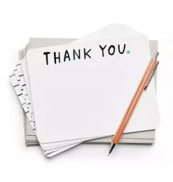 Janie and Jack Stationery|Desk Accessories-Thank You Flat Notes multi