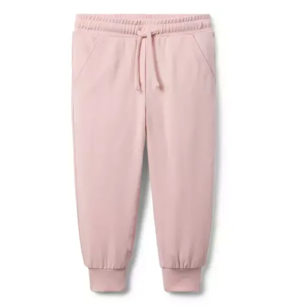 Janie and Jack Pants|Matching Sets-The Adventure Jogger cocoa pink