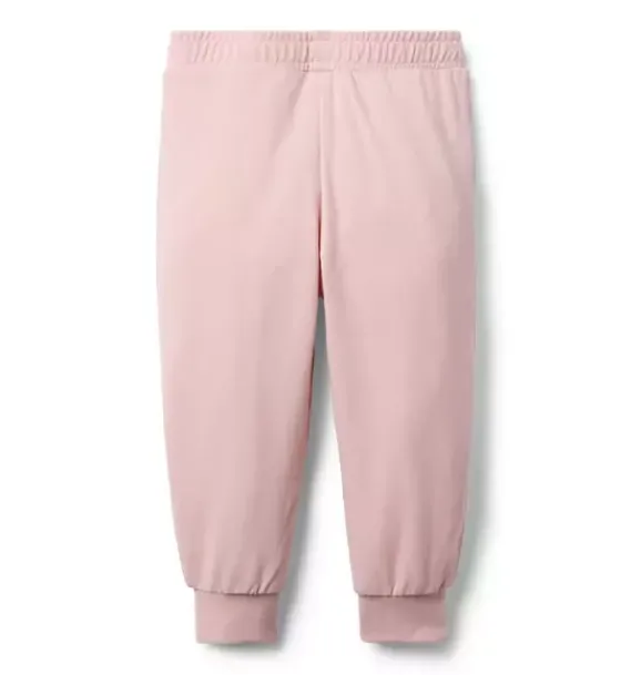 Janie and Jack Pants|Matching Sets-The Adventure Jogger cocoa pink