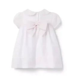 Janie and Jack Dresses-The Baby Organza Party Dress pale blush