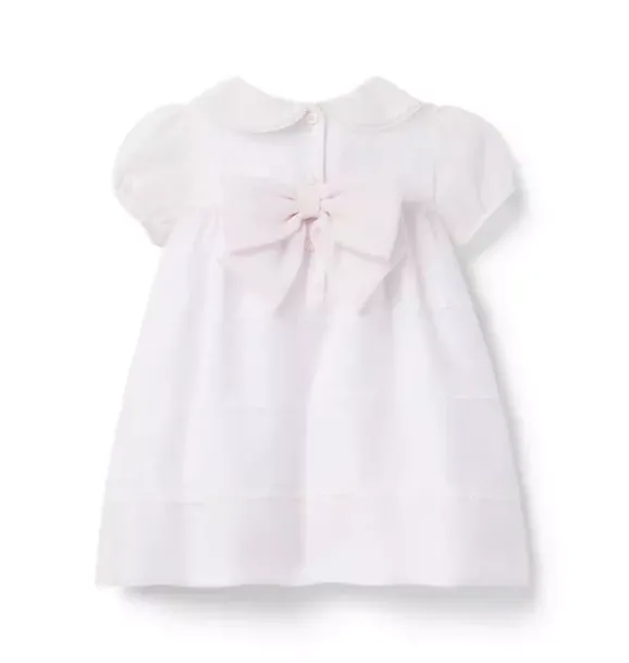 Janie and Jack Dresses-The Baby Organza Party Dress pale blush