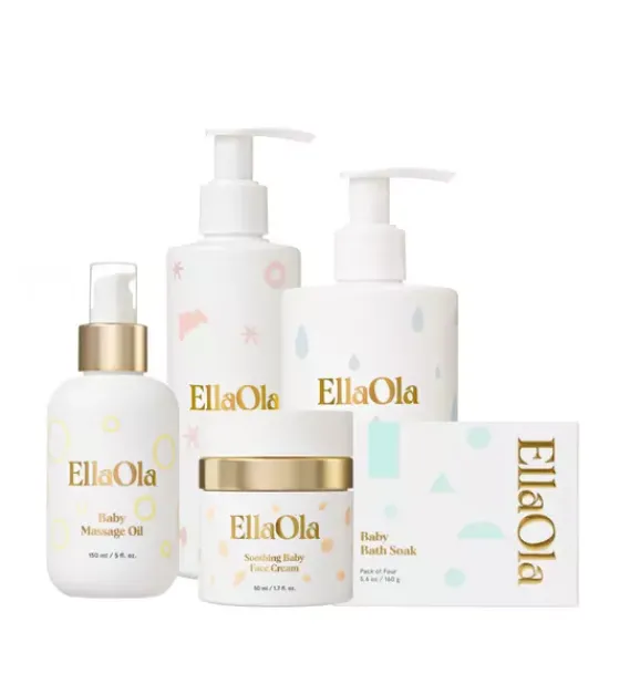 Janie and Jack Personal Care -The Baby's Ultimate SPA Bundle (5 Pieces) multi