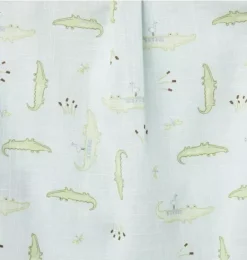 Janie and Jack Online Exclusives|Sets-The Cabana Matching Baby Set ice blue alligator
