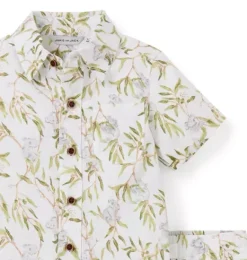 Janie and Jack Sets-The Cabana Matching Baby Set white koala