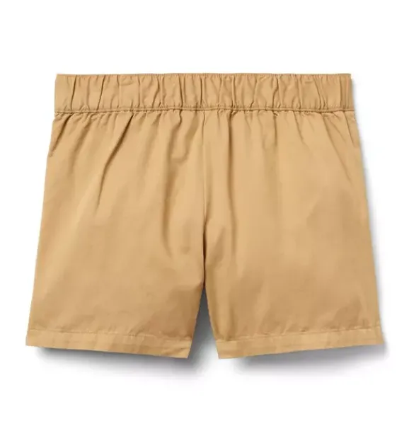 Janie and Jack Skirts & Shorts-The Cargo Snap Pocket Short prairie brown