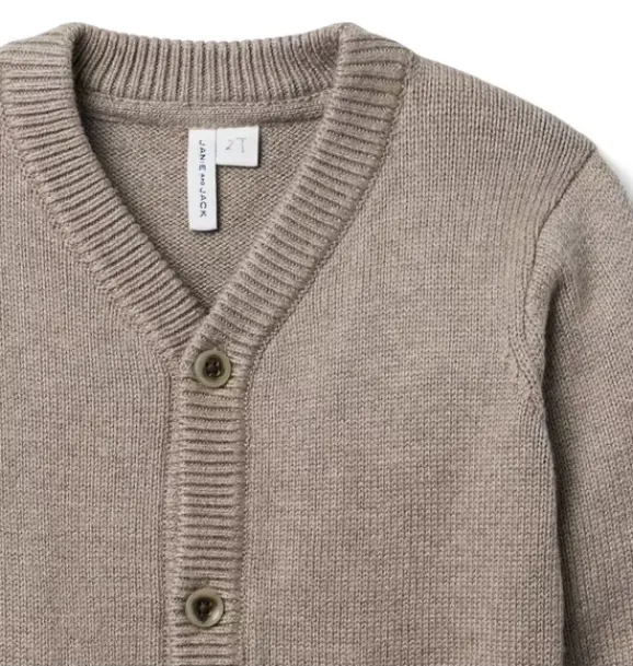 Janie and Jack Sweaters & Sweatshirts-The Classic Cardigan toasted heather