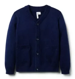 Janie and Jack Sweaters & Sweatshirts-The Classic Cardigan merchant marine