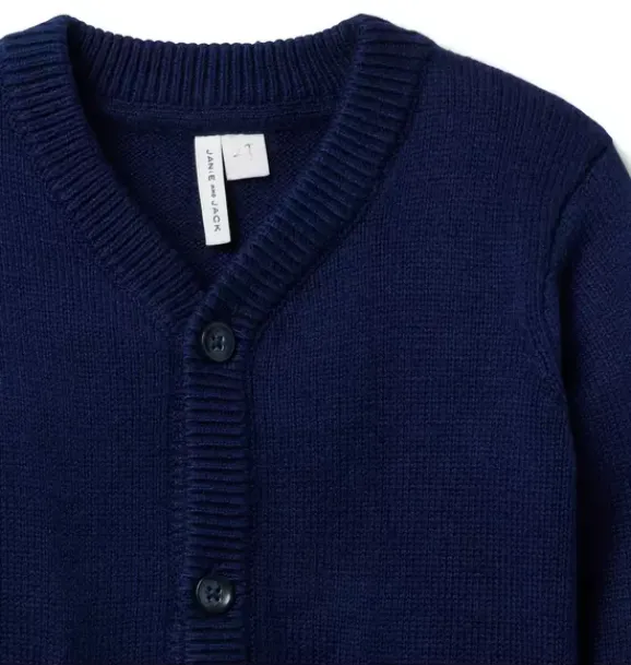 Janie and Jack Sweaters & Sweatshirts-The Classic Cardigan merchant marine