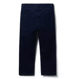 Janie and Jack Pants-The Corduroy Pant connor navy