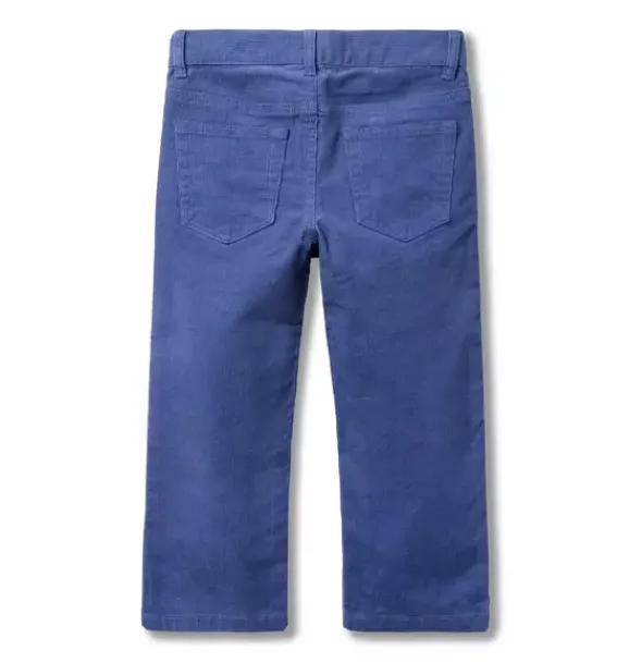 Janie and Jack Pants-The Corduroy Pant blue fade