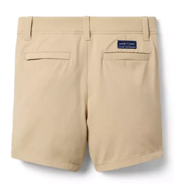 Janie and Jack Shorts-The Everywhere Quick Dry Short dark khaki