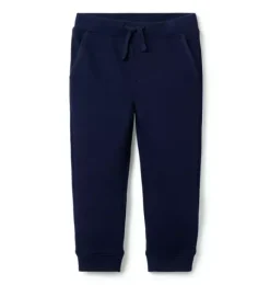 Janie and Jack Pants|Matching Sets-The French Terry Jogger merchant marine