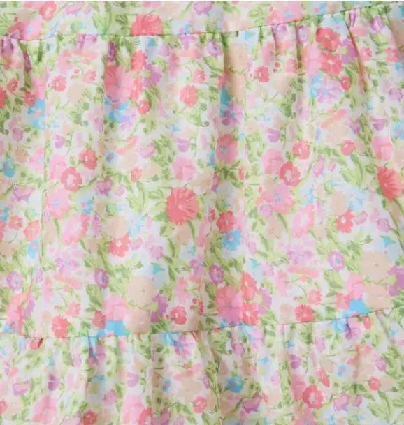 Janie and Jack Dresses-The Giselle Smocked Dress white ditsy floral