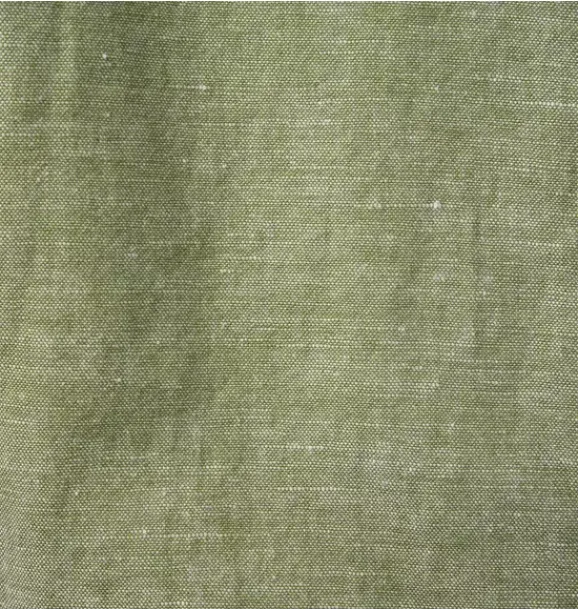 Janie and Jack Shirts-The Linen-Cotton Shirt lichen green heather