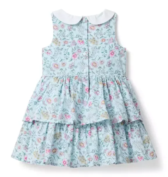 Janie and Jack Dresses-The Matching Moment Floral Dress light blue floral