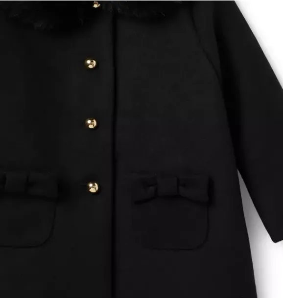 Janie and Jack Jackets & Coats-The Opening Night Coat black