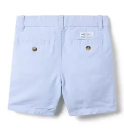 Janie and Jack Suiting|Shorts-The Oxford Short ocean air heather