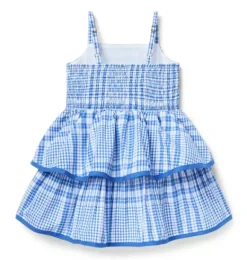 Janie and Jack Dresses-The Plaid Perfect Dress surf blue plaid