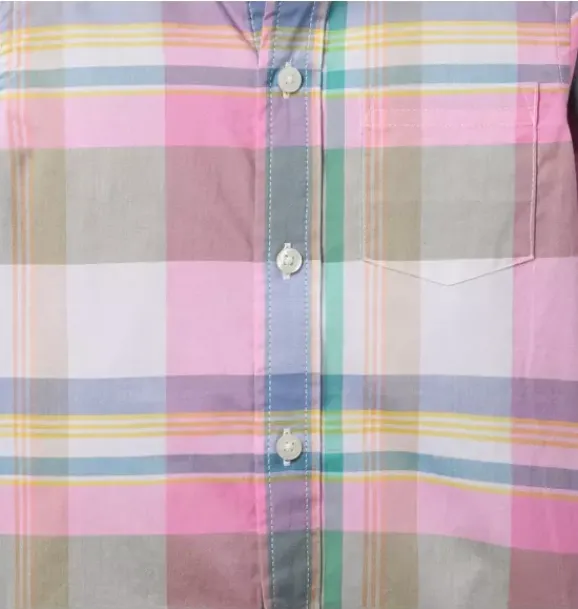 Janie and Jack Shirts-The Plaid Shirt warm pink plaid