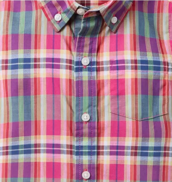 Janie and Jack Shirts-The Plaid Shirt pink melon plaid