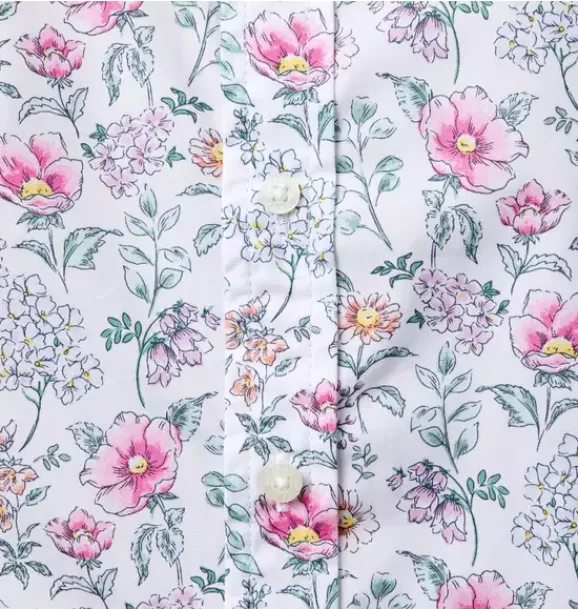 Janie and Jack Suiting|Shirts-The Poplin Shirt white floral