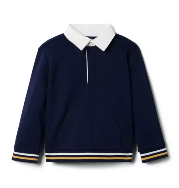 Janie and Jack Sweaters & Sweatshirts-The Rugby Sweatshirt merchant marine